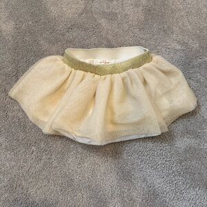 Gold tutu skirt